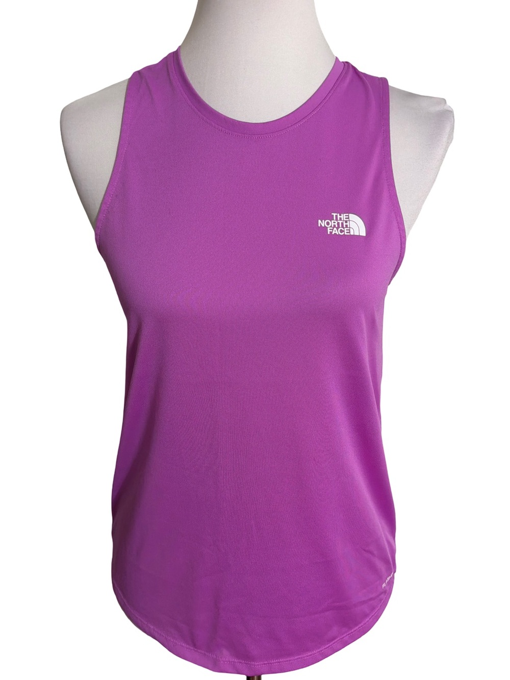 The North Face Bright Purple Athletic Tank Top